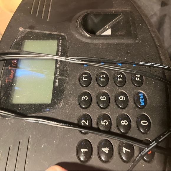 Fingerprint time attendance time trak employee login payroll machine new unboxed - Picture 9 of 12